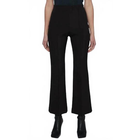 NEW A.L.C. jalen cropped flare pant in black